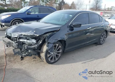 2014 Honda Accord Sport z USA, uszkodzony, nr VIN 1HGCR2F56EA119529